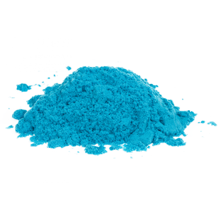 TG60132-1 kinetický magický písek 1 kg, písek „Piaskolina“, barva: modrá
