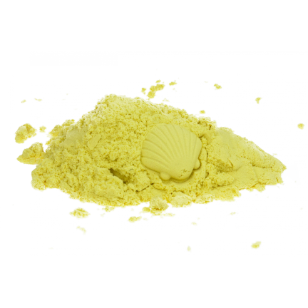 TG60132-2 kinetický magický písek 1 kg, písek a hlína, barva: žlutá