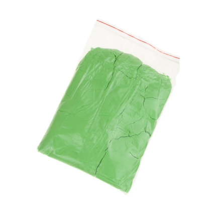 TG60132-3 kinetický magický písek 1 kg, pískovina, barva: zelená