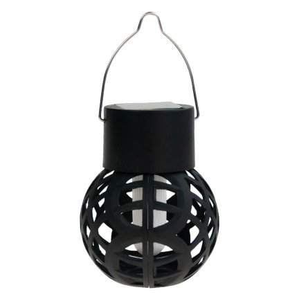TG60446 solární lampa, pochodeň, závěsná LED lampa, loftový lucernička, prolamovaná