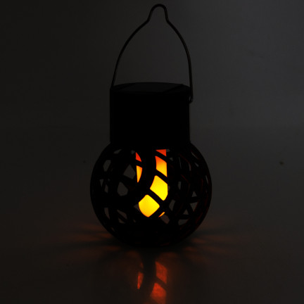 TG60446 solární lampa, pochodeň, závěsná LED lampa, loftový lucernička, prolamovaná