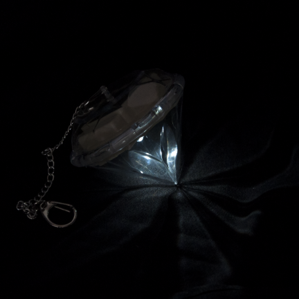 TG60449 solární diamantové zahradní dekorativní lampičky, sada 4 ks, závěsné