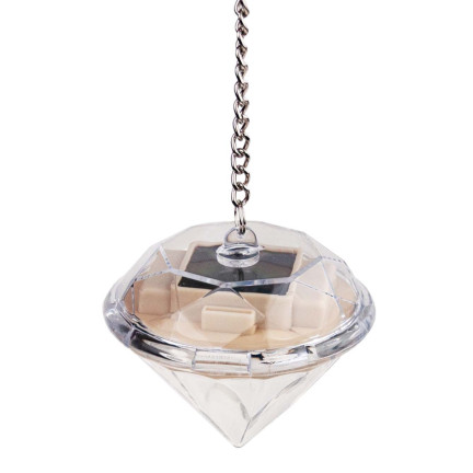 TG60449 solární diamantové zahradní dekorativní lampičky, sada 4 ks, závěsné