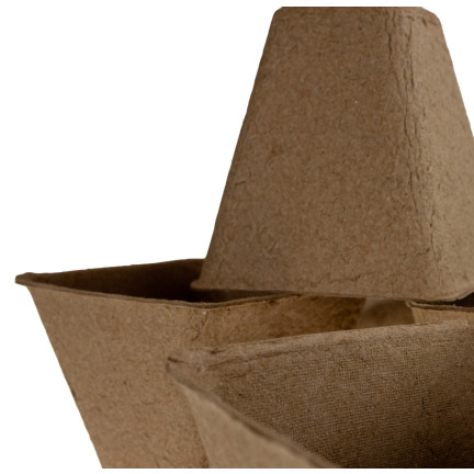 TG60480 RAŠELINOVÉ KVĚTINÁČE P8 BIOLOGICKY ROZLOŽITELNÉ SAZENICE 8 CM 18 KS