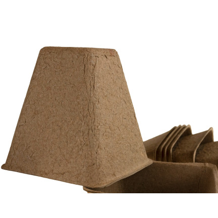TG60480 RAŠELINOVÉ KVĚTINÁČE P8 BIOLOGICKY ROZLOŽITELNÉ SAZENICE 8 CM 18 KS