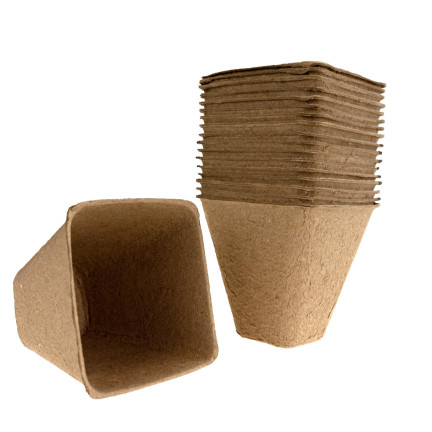 TG60480 RAŠELINOVÉ KVĚTINÁČE P8 BIOLOGICKY ROZLOŽITELNÉ SAZENICE 8 CM 18 KS