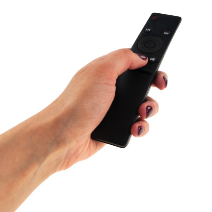 TG63280 – univerzální dálkový ovladač Samsung pro chytré televizory HD, UHD a 4K, černý, bez programování