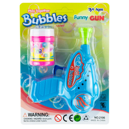 TG63365 automatická pistole na mýdlové bubliny + tekutina na mýdlové bubliny