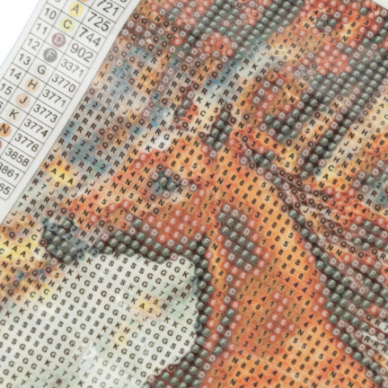 TG64203-15 diamantová výšivka – kůň, 3D malba diamanty