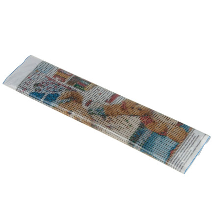 TG64203-4 diamantová výšivka, 3D malování diamanty – medvídci