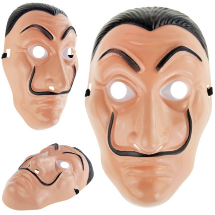 TG64369 maska – dům z Halloweenu, Salvador Dalí, La Casa de Papel, přepadení z filmu