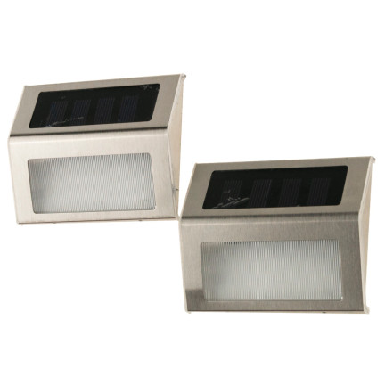TG64419 halogenová žárovka, solární LED lampa, nástěnné svítidlo (2 ks), senzor soumraku, fasádní svítidla