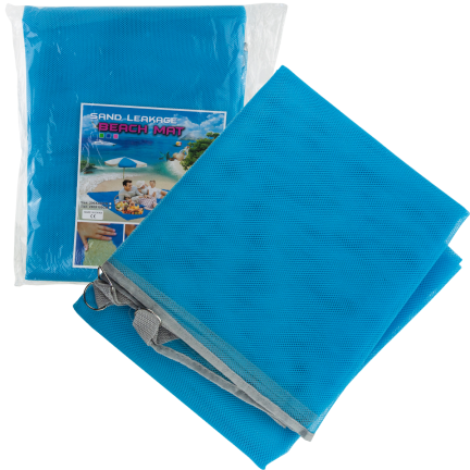 TG64477 plážová podložka, pikniková deka na pláž XXL 200x150, bez písku, s háčky