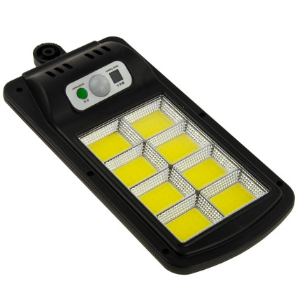 TG64681 LED pouliční lampa, solární svítidlo, 120 LED + dálkové ovládání