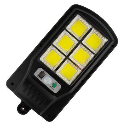 TG64682 LED pouliční lampa, solární svítidlo 72 COB + držák