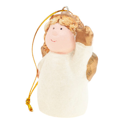TG65964 vánoční ozdoba, figurka, přívěsek: vánoční ozdoby – Santa Claus, sněhulák, anděl, sob