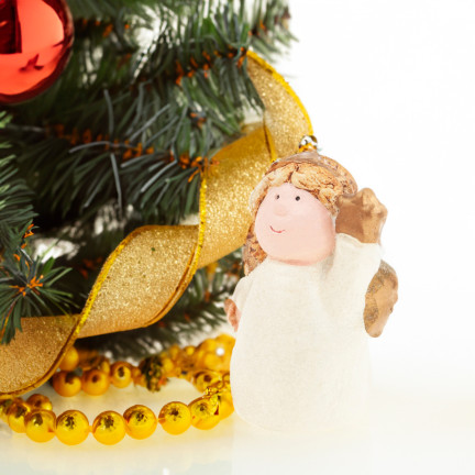 TG65964 vánoční ozdoba, figurka, přívěsek: vánoční ozdoby – Santa Claus, sněhulák, anděl, sob