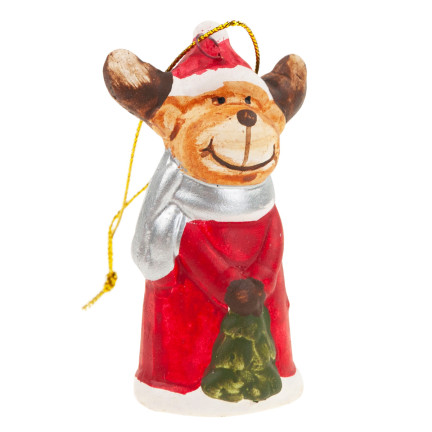 TG65964 vánoční ozdoba, figurka, přívěsek: vánoční ozdoby – Santa Claus, sněhulák, anděl, sob