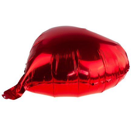 TG66235-2  fóliový balón ve tvaru srdce, červený, na hélium