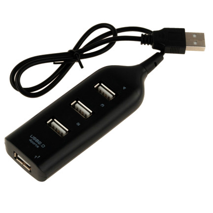 TG66249 USB rozbočovač, 4portový rozbočovač USB
