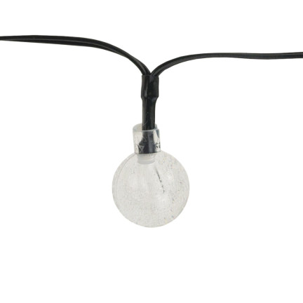 TG71398-1 SOLÁRNÍ LAMPA GIRLANDA 20LED 5M ZAHRADNÍ LAMPA PRO BALKÓNOVÝ ŘETĚZEC SVĚTELNÉHO KRUHU