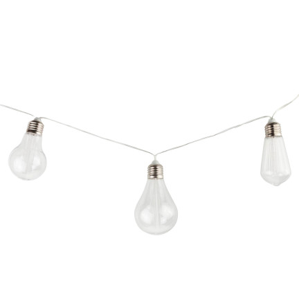 TG66778 solární lampa, zahradní LED girlanda, loftový světelný řetěz, solární žárovky