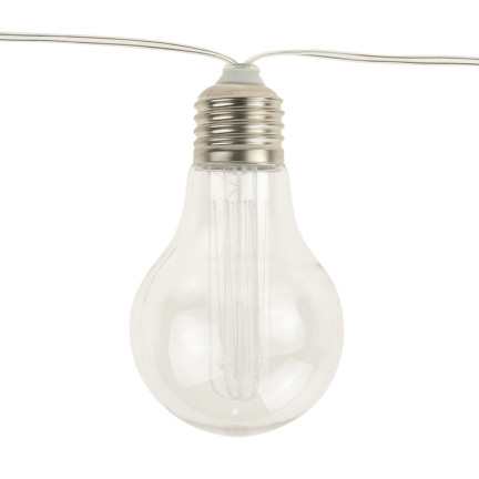 TG66778 solární lampa, zahradní LED girlanda, loftový světelný řetěz, solární žárovky