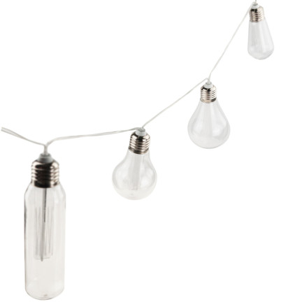 TG66778 solární lampa, zahradní LED girlanda, loftový světelný řetěz, solární žárovky