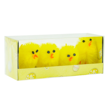 TG66830 kuřátka, velikonoční kuřata, mláďata, slepice, mini velikonoční dekorace, figurky