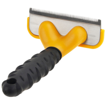 TG66914 kartáč s hřebenem pro zvířata na srst psů, koček a koní, 10 cm