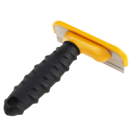 TG66914 kartáč s hřebenem pro zvířata na srst psů, koček a koní, 10 cm