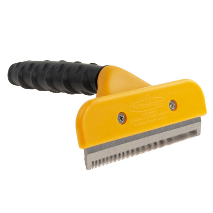 TG66914 kartáč s hřebenem pro zvířata na srst psů, koček a koní, 10 cm
