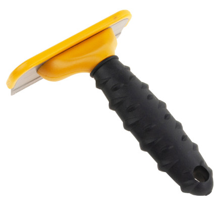 TG66914 kartáč s hřebenem pro zvířata na srst psů, koček a koní, 10 cm