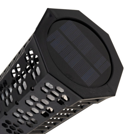 TG67269 solární lampa, LED pochodeň 3 v 1, zapichovací lucerna, nástěnné svítidlo, svítilna
