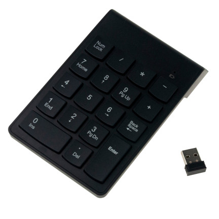 TG67391 BEZDRÁTOVÁ NUMERICKÁ KLÁVESNICE USB NOTEBOOK PC