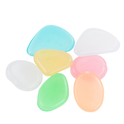 TG67713-1 svítící kameny, fluorescenční kamínky, 100 ks, barevné