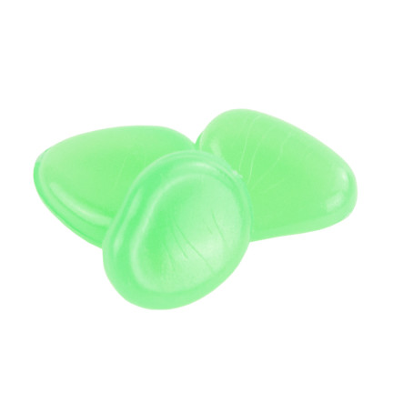 TG67713-3 svítící kameny, fluorescenční kamínky, 100 ks, zelené