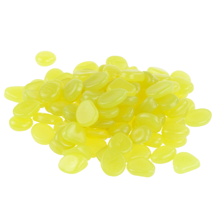 TG67713-4 svítící kamínky, fluorescenční kamínky, 100 kusů, dekorativní