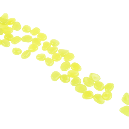 TG67713-4 svítící kamínky, fluorescenční kamínky, 100 kusů, dekorativní