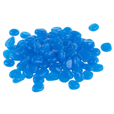 TG67713-5 svítící kamínky, fluorescenční kamínky, 100 ks, dekorativní