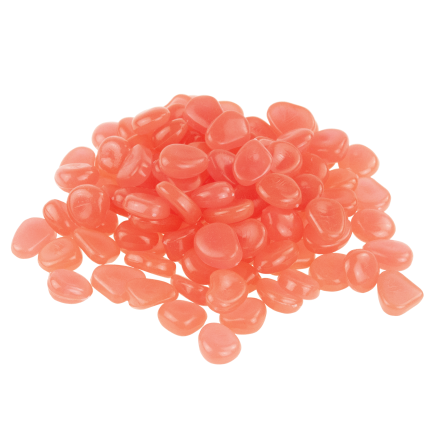 TG67713-6 svítící kamínky, fluorescenční kamínky, 100 kusů, dekorativní