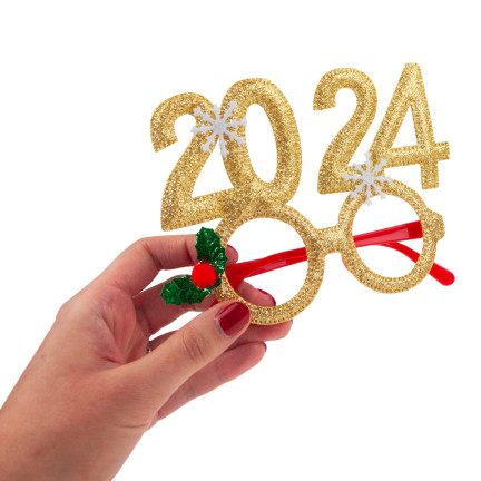TG68563-2 plastové silvestrovské brýle na Silvestra a Den svatého Mikuláše 2023/2024