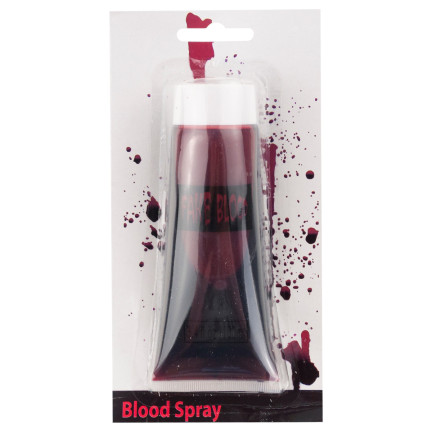Umělá krev, červená, tekutá, tekutá krev, halloweenská dekorace, tuba 100 ml