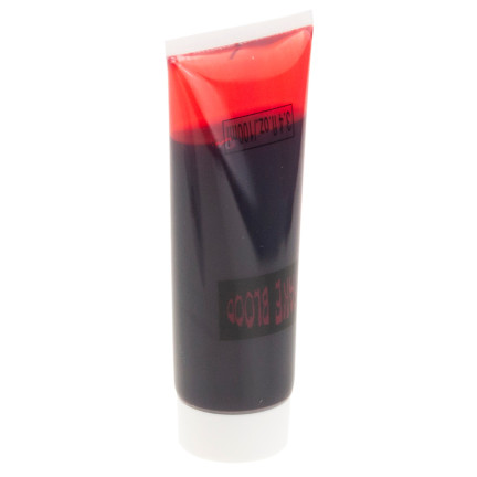 Umělá krev, červená, tekutá, tekutá krev, halloweenská dekorace, tuba 100 ml
