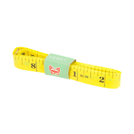 TG70288 krejčovský centimetr 150 cm, krejčovský metr, měřidlo v palcích a centimetrech