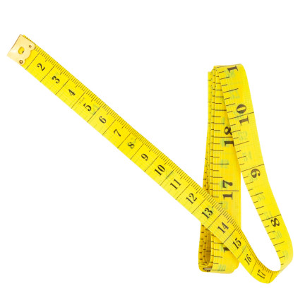 TG70288 krejčovský centimetr 150 cm, krejčovský metr, měřidlo v palcích a centimetrech