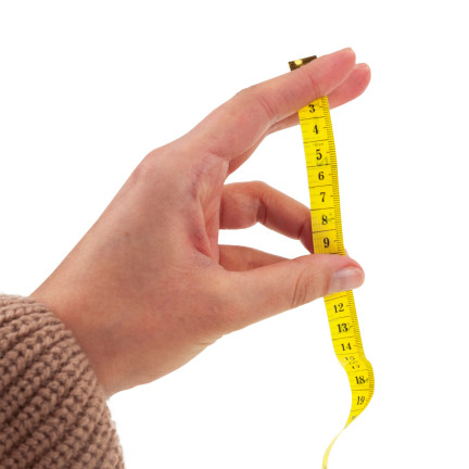 TG70288 krejčovský centimetr 150 cm, krejčovský metr, měřidlo v palcích a centimetrech