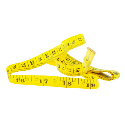 TG70288 krejčovský centimetr 150 cm, krejčovský metr, měřidlo v palcích a centimetrech