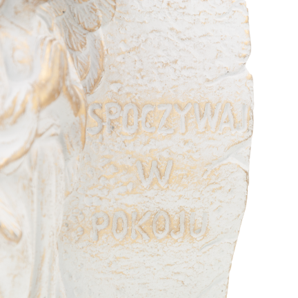 TG70368 betonová hřbitovní soška anděla „odpočívej v pokoji“