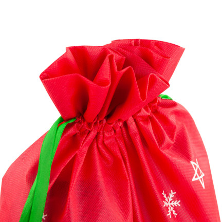 TG70466-2  vánoční taška na dárky od Santy, dárková taška, obal, červená, velká